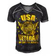 Veteran Veterans Day Usa Veteran We Care You Always 637 Navy Soldier Army Military Men's Short Sleeve V-neck 3D Print Retro Tshirt Black