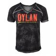 Vintage Retro Bob Dylan&X27S Underline Fans Art Men Women Men's Short Sleeve V-neck 3D Print Retro Tshirt Black