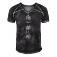 Word Of The Father Essential Men's Short Sleeve V-neck 3D Print Retro Tshirt Black