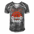Car Guys Make The Best Dads Fathers Day Gift Men's Short Sleeve V-neck 3D Print Retro Tshirt Grey