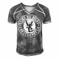 Funny I Like Big Bucks And I Cannot Lie Deer Hunting Men's Short Sleeve V-neck 3D Print Retro Tshirt Grey