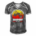 New Level Unlocked Daddy 2021 Up Gonna Be Dad Father Gamer Men's Short Sleeve V-neck 3D Print Retro Tshirt Grey