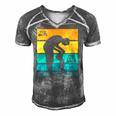 The Boss The Real Boss – Father Son Daughter Matching Dad Men's Short Sleeve V-neck 3D Print Retro Tshirt Grey