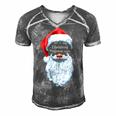 This Is My Christmas Pajama 877 Shirt Men's Short Sleeve V-neck 3D Print Retro Tshirt Grey