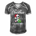 This Is My Christmas Pajama 880 Shirt Men's Short Sleeve V-neck 3D Print Retro Tshirt Grey