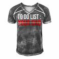 To Do List Your Dad 504 Trending Shirt Men's Short Sleeve V-neck 3D Print Retro Tshirt Grey