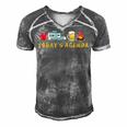 Today’S Agenda Camping Men's Short Sleeve V-neck 3D Print Retro Tshirt Grey