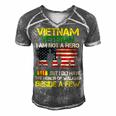 Veteran Veterans Day Vietnam Veteran I Am Not A Hero But I Did Have The Honor 65 Navy Soldier Army Military Men's Short Sleeve V-neck 3D Print Retro Tshirt Grey