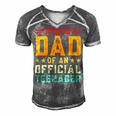 Vintage Thirteen Retro Proud Dad Of An 544 Shirt Men's Short Sleeve V-neck 3D Print Retro Tshirt Grey