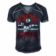 Argyle Eagles Fb Player Vintage Football Men's Short Sleeve V-neck 3D Print Retro Tshirt Navy Blue