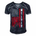 Cool Welding Us Flag Art For Men Women Welder Welding Lover Men's Short Sleeve V-neck 3D Print Retro Tshirt Navy Blue