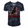Rottweiler Dad American Flag 4Th Of July Dog Lovers Men's Short Sleeve V-neck 3D Print Retro Tshirt Navy Blue