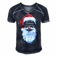 This Is My Christmas Pajama 877 Shirt Men's Short Sleeve V-neck 3D Print Retro Tshirt Navy Blue