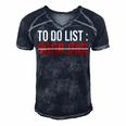 To Do List Your Dad 504 Trending Shirt Men's Short Sleeve V-neck 3D Print Retro Tshirt Navy Blue