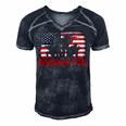 Veteran July 4Th For Menfreedom Isnt Free Veteran 65 Navy Soldier Army Military Men's Short Sleeve V-neck 3D Print Retro Tshirt Navy Blue