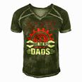 Car Guys Make The Best Dads Fathers Day Gift Men's Short Sleeve V-neck 3D Print Retro Tshirt Green