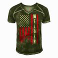 Cool Welding Us Flag Art For Men Women Welder Welding Lover Men's Short Sleeve V-neck 3D Print Retro Tshirt Green