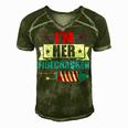 Im Her Firecracker 4Th Of July Matching Couple For Her Men's Short Sleeve V-neck 3D Print Retro Tshirt Green