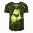 Maine Turkey Hunting Thanksgiving Day 7 Shirt Men's Short Sleeve V-neck 3D Print Retro Tshirt Green