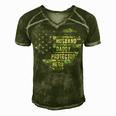 Mens Mens Husband Daddy Protector Heart Camoflage Fathers Day Men's Short Sleeve V-neck 3D Print Retro Tshirt Green
