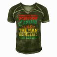 The Pontoon Captain Dad The Man Myth Happy Fathers Day Men's Short Sleeve V-neck 3D Print Retro Tshirt Green The Pontoon Captain Dad The Man Myth Happy Fathers Day Men's Short Sleeve V-neck 3D Print Retro Tshirt Green