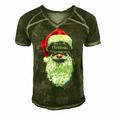 This Is My Christmas Pajama 877 Shirt Men's Short Sleeve V-neck 3D Print Retro Tshirt Green