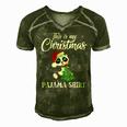 This Is My Christmas Pajama 880 Shirt Men's Short Sleeve V-neck 3D Print Retro Tshirt Green