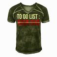 To Do List Your Dad 504 Trending Shirt Men's Short Sleeve V-neck 3D Print Retro Tshirt Green