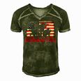 Veteran July 4Th For Menfreedom Isnt Free Veteran 65 Navy Soldier Army Military Men's Short Sleeve V-neck 3D Print Retro Tshirt Green