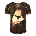 Maine Turkey Hunting Thanksgiving Day 7 Shirt Men's Short Sleeve V-neck 3D Print Retro Tshirt Brown