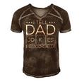 Mens I Tell Dad Jokes Periodically Chemistry Dad Jokes Men's Short Sleeve V-neck 3D Print Retro Tshirt Brown Mens I Tell Dad Jokes Periodically Chemistry Dad Jokes Men's Short Sleeve V-neck 3D Print Retro Tshirt Brown