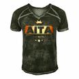 Aita Like Dad Only Cooler Tee- For A Basque Father Men's Short Sleeve V-neck 3D Print Retro Tshirt Forest