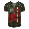Cool Welding Us Flag Art For Men Women Welder Welding Lover Men's Short Sleeve V-neck 3D Print Retro Tshirt Forest