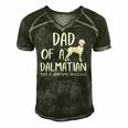 Dad Of A Dalmatian That Is Sometimes An Asshole Funny Gift Men's Short Sleeve V-neck 3D Print Retro Tshirt Forest