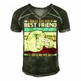 Father Grandpa Father And Son Best Friend For Life Fathers Day 56 Family Dad Men's Short Sleeve V-neck 3D Print Retro Tshirt Forest