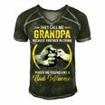 Father Grandpa For Men Funny Fathers Day They Call Me Grandpa 5 Family Dad Men's Short Sleeve V-neck 3D Print Retro Tshirt Forest