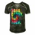 Fathers Day 2022 Dada Daddy Dad Bruh Tie Dye Dad Jokes Mens Men's Short Sleeve V-neck 3D Print Retro Tshirt Forest