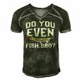 Funny Alligator Gar Fish Saying Freshwater Fishing Gift Men's Short Sleeve V-neck 3D Print Retro Tshirt Forest