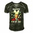 Funny Joe Biden Merry Christmas Confused Easter Day Men's Short Sleeve V-neck 3D Print Retro Tshirt Forest