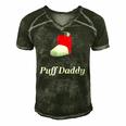 Funny Puff Daddy Asthma Awareness Gift Men's Short Sleeve V-neck 3D Print Retro Tshirt Forest