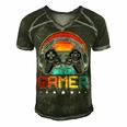 Gamer Video Gamer Gaming V2 Men's Short Sleeve V-neck 3D Print Retro Tshirt Forest