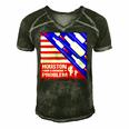 Houston I Have A Drinking Problem Funny 4Th Of July Men's Short Sleeve V-neck 3D Print Retro Tshirt Forest