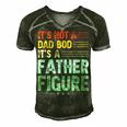 Its Not A Dad Bod Its A Father Figure Men Funny Vintage Men's Short Sleeve V-neck 3D Print Retro Tshirt Forest