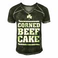 Mens Corned Beefcake Funny St Patricks Day 551 Trending Shirt Men's Short Sleeve V-neck 3D Print Retro Tshirt Forest