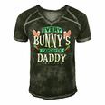 Mens Every Bunnys Favorite Daddy Tee Cute Easter Egg Gift Men's Short Sleeve V-neck 3D Print Retro Tshirt Forest