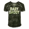 Mens Fathers Day Gift For Men Funny Baby Daddy Dad Joke Men's Short Sleeve V-neck 3D Print Retro Tshirt Forest