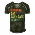 Mens Funny Lawn Mowing Lawn Care Stuff Gift Vintage Retro Men's Short Sleeve V-neck 3D Print Retro Tshirt Forest