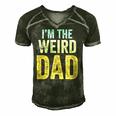 Mens Having A Weird Dad Builds Character Im The Weird Dad Men's Short Sleeve V-neck 3D Print Retro Tshirt Forest