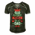 Mens My Favorite People Call Me Pop Fathers Day Men's Short Sleeve V-neck 3D Print Retro Tshirt Forest