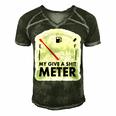 My Give A Shit Meter Is Empty Sarcastic Autocollant 393 Trending Shirt Men's Short Sleeve V-neck 3D Print Retro Tshirt Forest